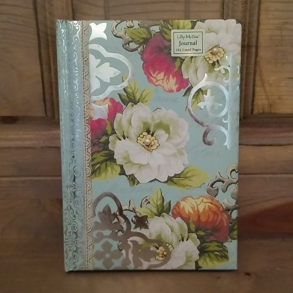 Lily McGee Floral Hardcover Journal